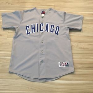 Chicago Cubs Derek Lee Majestic Jersey